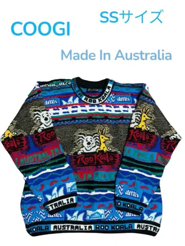 [대특가] COOGI 쿠지 S 사이즈 니트 스웨터 호주