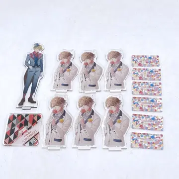 A3! 치가사키 이타루 스탠드 부착 아크릴 플레이트 제2회 공연 세트