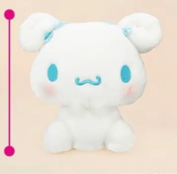 산리오 캐릭터즈 동글동글 귀 BIG 봉제 인형 시나모롤
