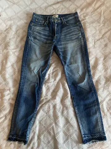 Relume Jeans 다크 블루 스키니 청바지 저널 스탠다드