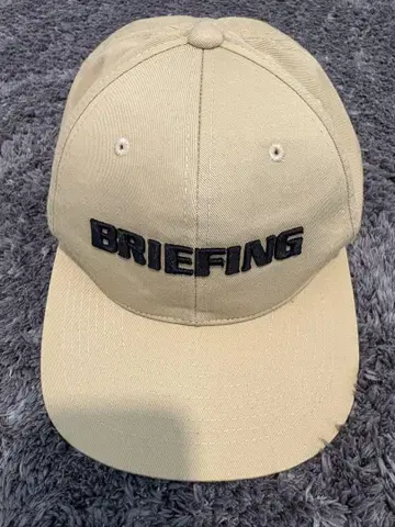 BRIEFING 베이지 캡