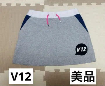 [새상품급] V12 골프웨어 여성용 스웨트 스커트 M 사이즈(1)