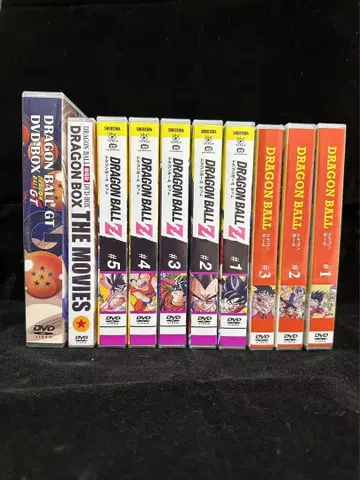 드래곤볼 TV 전편 + Z + GT + 극장판 DVD 세트