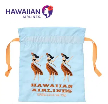 HAWAIIAN AIRLINES 하와이안 항공 자수 복조리 플라걸