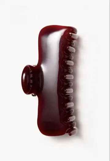 UNDO HAIRWARE 헤어 클립 버건디 새상품
