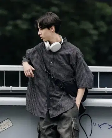 크레스트 GRAPH CHECK CLASSIC CITY S/S SHIRT
