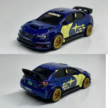 핫휠 스바루 WRX STi VAB 랠리카 육련성