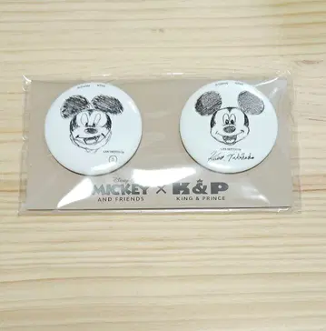 Mickey & Friends x K&P 캔뱃지 세트 킹프리