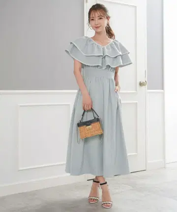 파이핑 프릴 원피스 le reve vaniller