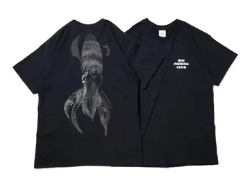 IRIE FISHING CLUB 축광 흰오징어 티셔츠 XL