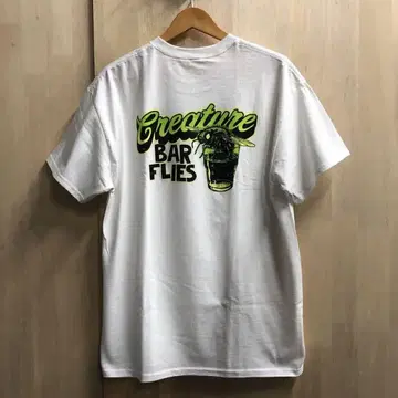 CREATURE 크리쳐 티셔츠 화이트 L 스케이트 워크 US 모델