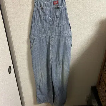 Dickies 스트라이프 오버롤