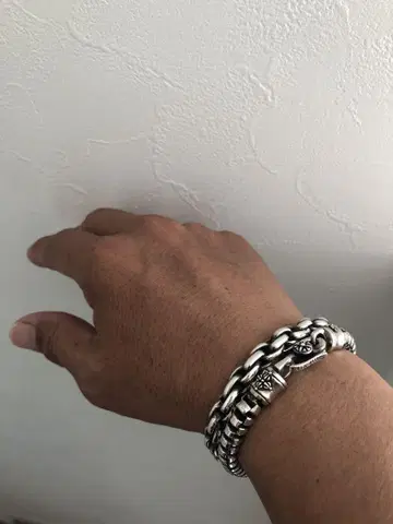 SHAMBALLA 샹발라 실버 925 팔찌 20.5cm