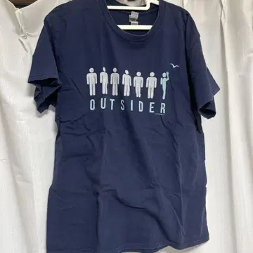 GILDAN OUTSIDER 티셔츠 L 사이즈 네이비