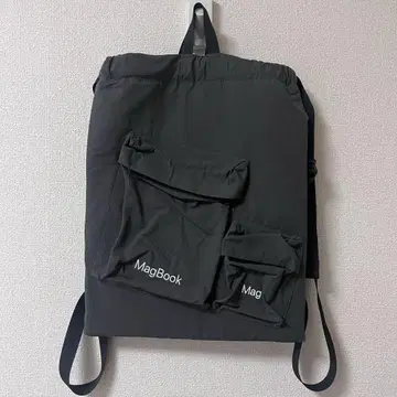 same paper backpack 그레이