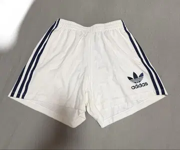 adidas 3라인 화이트 숏팬츠 XL