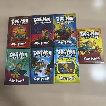 Dog Man 시리즈 7권 세트 Dav Pilkey