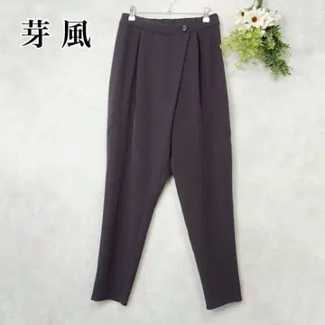 메후 사루엘 와이드 팬츠 허리밴딩 블랙 센소유니코