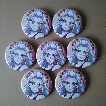 다키 귀멸의 칼날 캔뱃지 캐릭터 배지 익명 배송 묶음 판매 상현의 오니