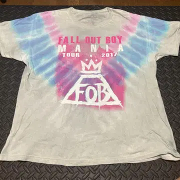 Fall Out Boy MANIA 2017 티셔츠 XL