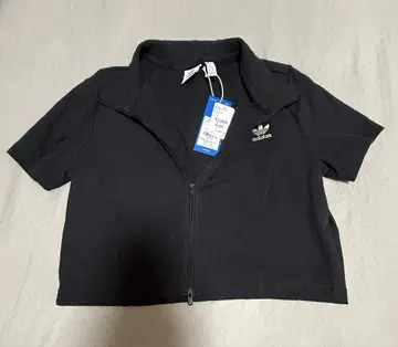 adidas 블랙 집업 티셔츠 XL 사이즈