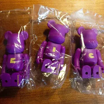[ BE@RBRICK ] 시리즈50 BASIC 보라색 고구마 3체 세트