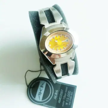 작동품 SEIKO ALBA AKA 오렌지 다이얼 V782-5A401