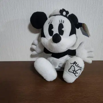 흑백 미니 마우스 봉제인형 약 20cm