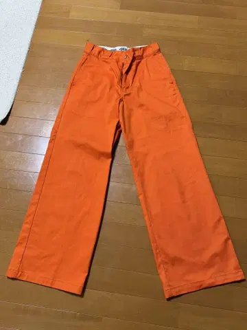 Dickies 와이드 팬츠 (오렌지)