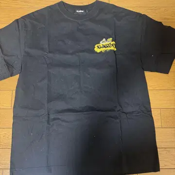 XLARGE 그래픽 프린트 티셔츠 L 블랙