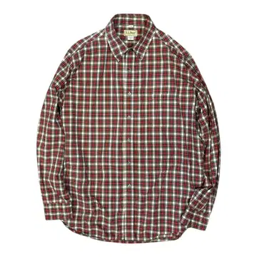 USA제 80년대 L.L.Bean 빈 체크 B/D 셔츠 XL-L