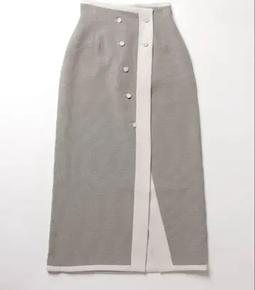 Ameri Vintage 그레이 라이트 그레이 타이트 스커트