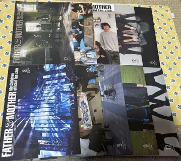 Mr.Children 미스 팬클럽 회보 NO.86~95 10권