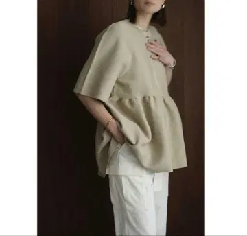 무료배송! 클라네 CLANE BALLOON GATHER KNIT TOPS