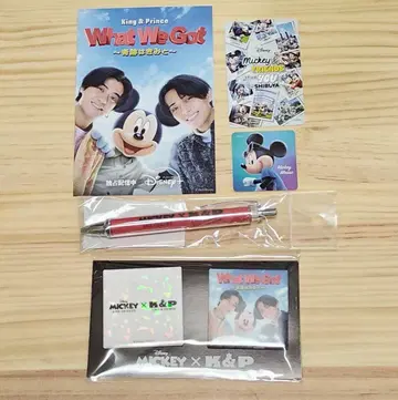 Mickey & Friends x King & Prince 굿즈 세트