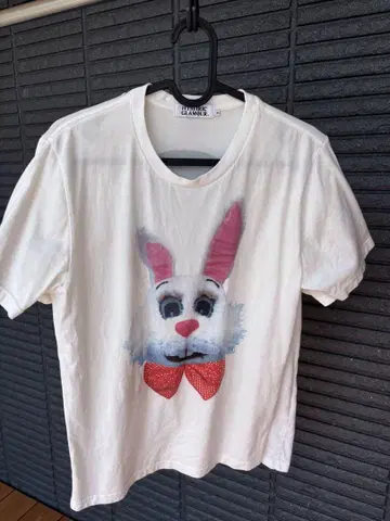 HYSTERIC GLAMOUR 토끼 얼굴 프린트 티셔츠 M 사이즈