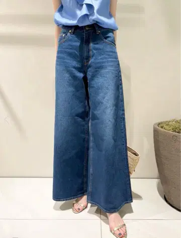 allureville 배기 데님