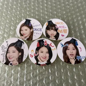 TWICE FC 복권 CANDYPOP 스티커 5매 세트 2