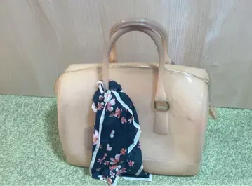 CANDY BAG 클리어핑크 핸드백