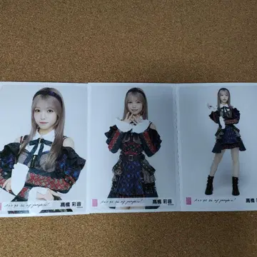 AKB48 타카하시 아야네 브로마이드 3 세트