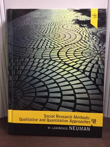 외국도서 사회 조사 방법 Social Research Methods A3