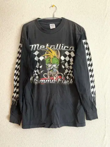 Metallica Gimme Fuel 롱T 90년대 Murina USA