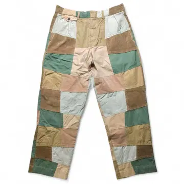 Patchwork chinos BEIGE (L)
