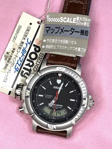 미사용 남성용 손목시계 SEIKO 필드마스터 데지아나 작동