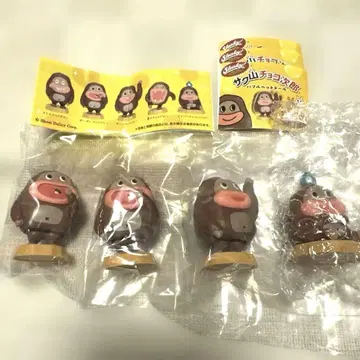 사쿠야마 초코지로 버블헤드 인형 4개 세트