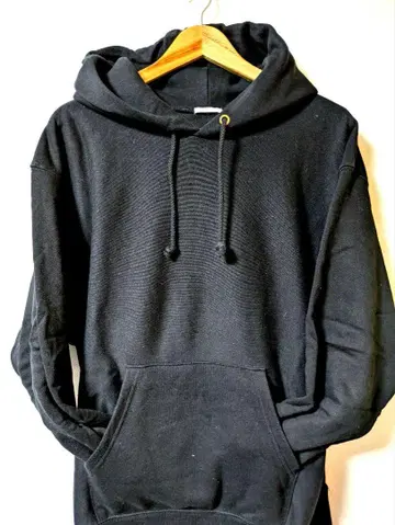 블랙 XL 후드티