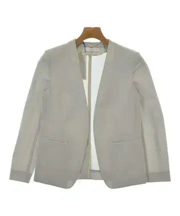 Decade BEIGE 노카라 자켓 여성용
