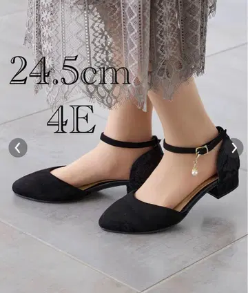 24.5cm 4E 3.5cm 힐 펌프스