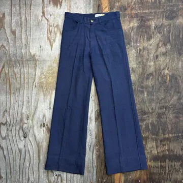 70s FARAH 플레어 슬랙스 네이비 VINTAGE SCOVIL