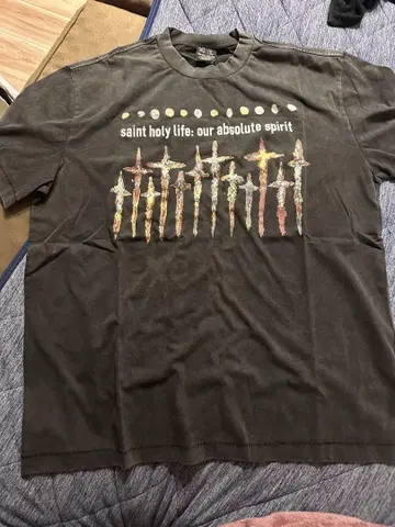 SAINT T-Shirt God 'Black'